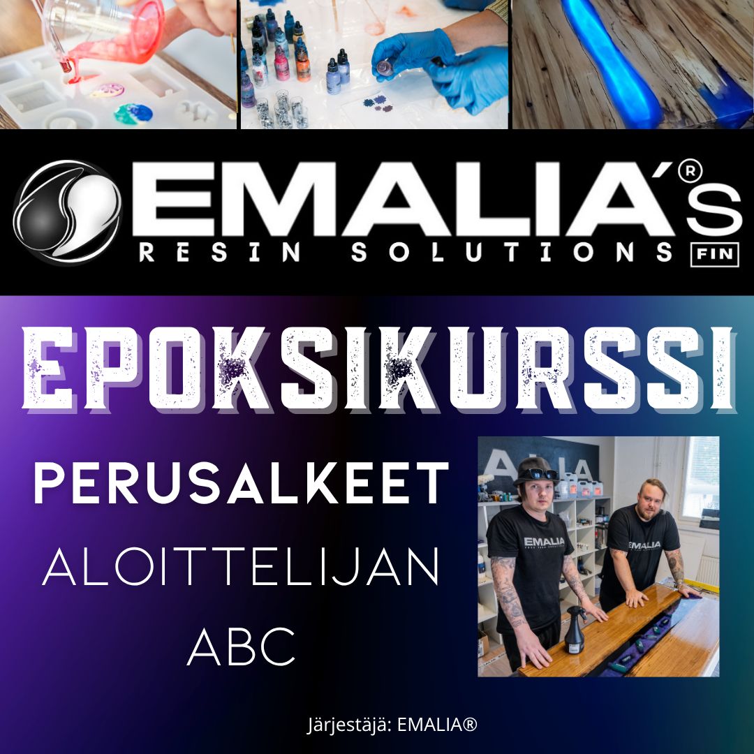 EMALIA® Epoksikurssi | Perusalkeet