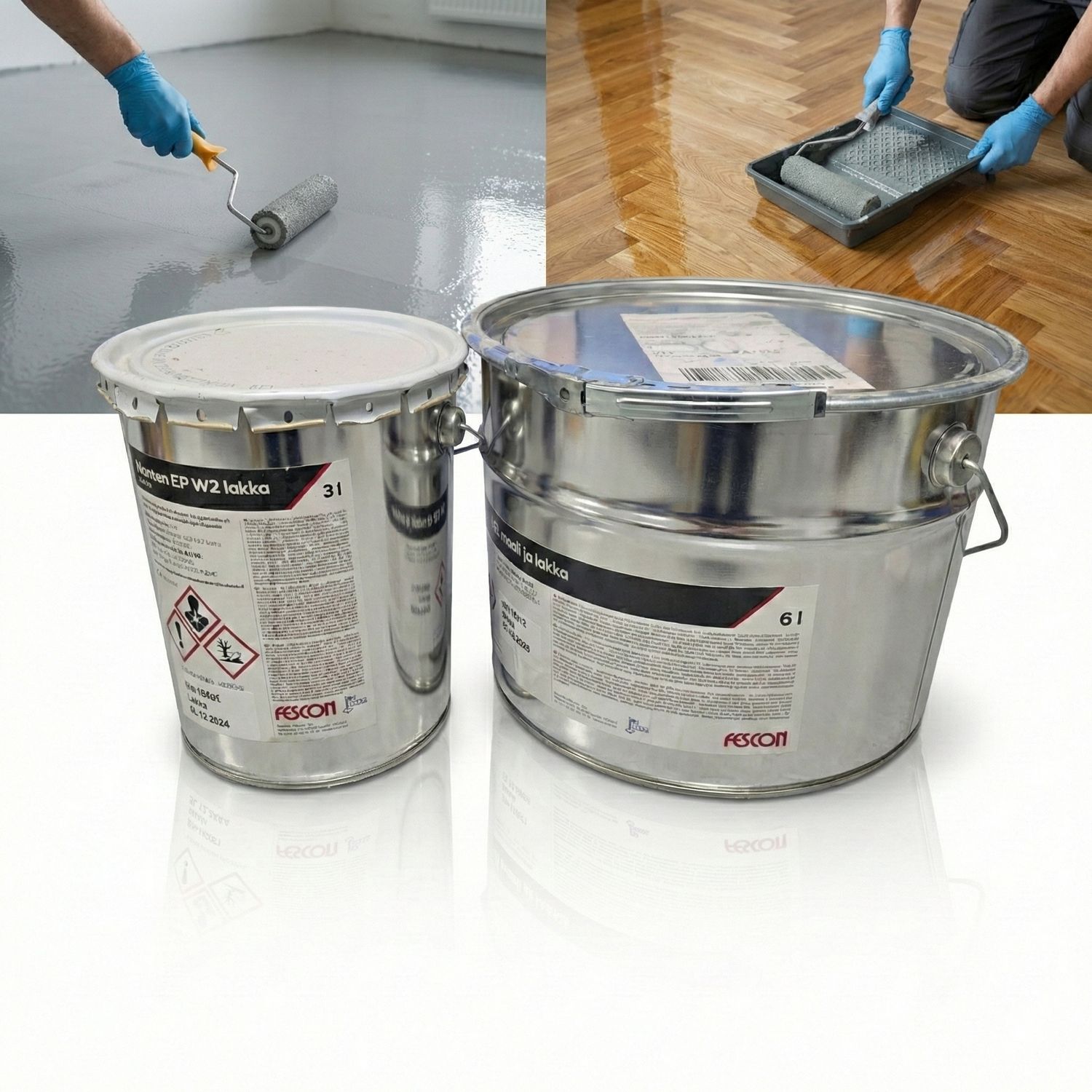 NANTEN EP W2 kiiltävä epoksimaali/lakka