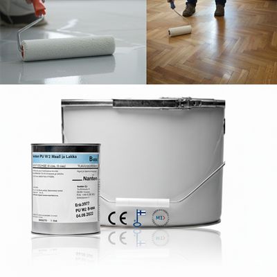 NANTEN PU W2 täyshimmeä polyuretaanimaali/lakka