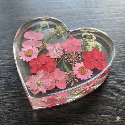 Kuivakukkasetti – vaaleanpunainen (resin-/askartelukäyttöön)