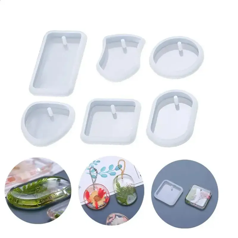 PENDANT MOLD –  riipusmuotti 6 muotoa