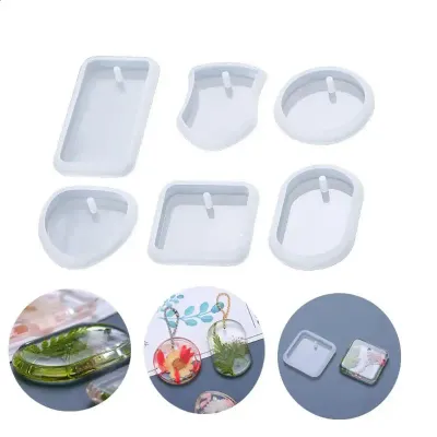 PENDANT MOLD –  riipusmuotti 6 muotoa