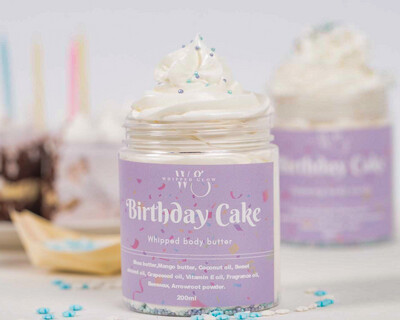 Birthday Cake Whipped Body Butter