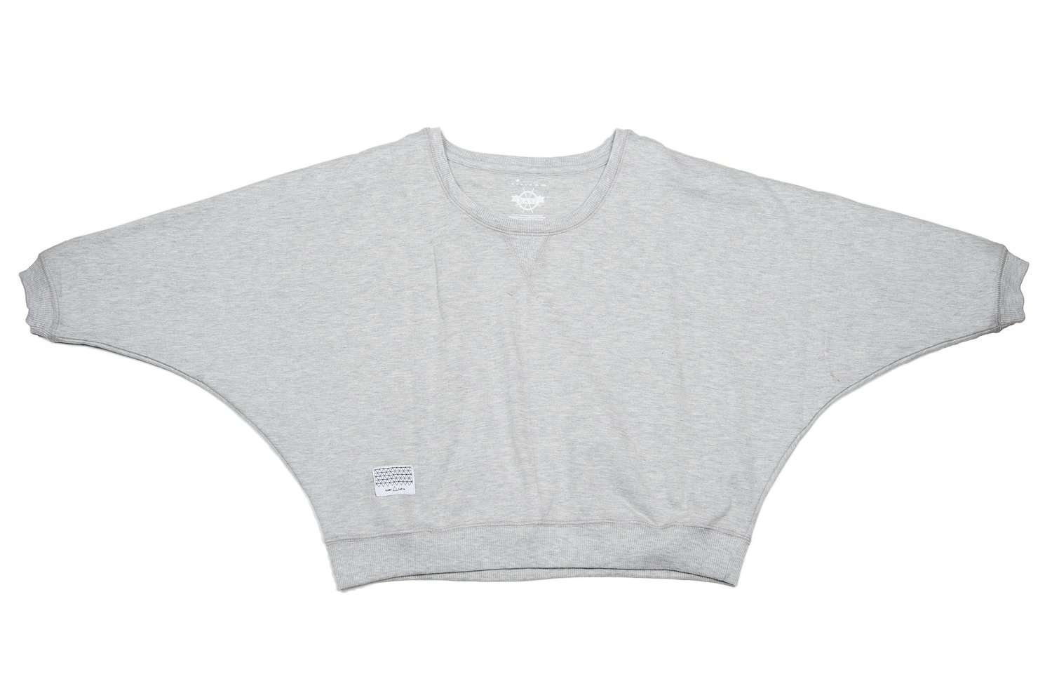 KANT X SATYA | Cropped Lys Gråmelert