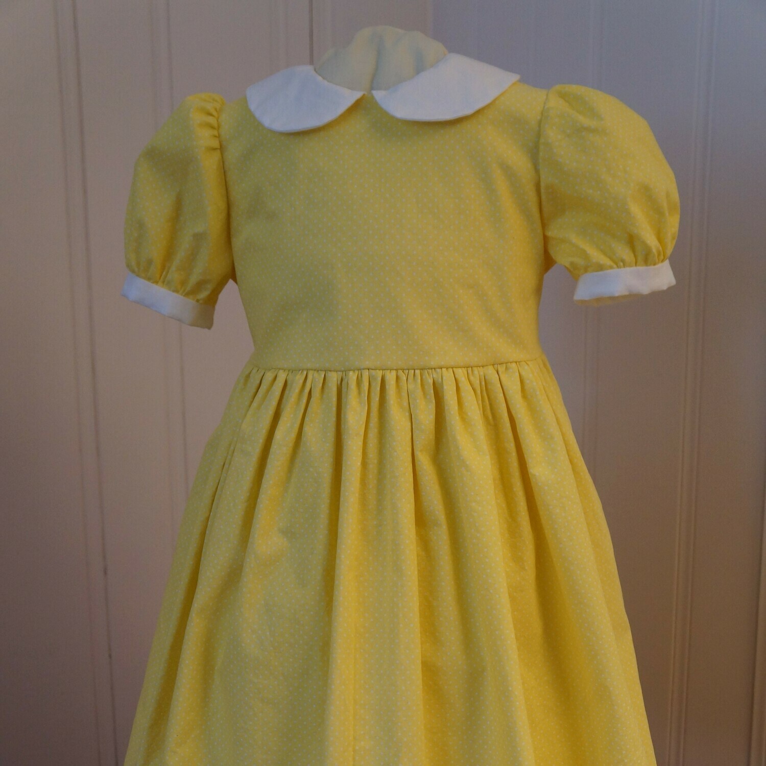 Girls Modest Cotton Dress