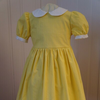 Girls Modest Cotton Dress