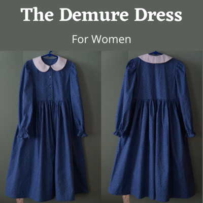 Women&#39;s Demure Modest Dress