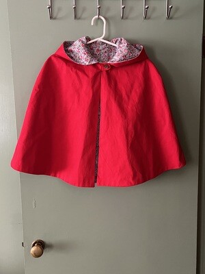 Girls&#39; 100% Cotton Cape/Cloak/Mantle | Custom Order