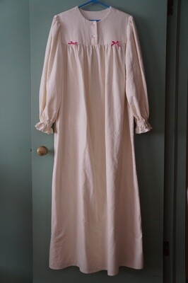 Sweet &amp; Simple ~ Front Buttons ~ Women’s 100% Cotton Nightgown