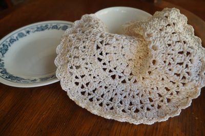 Pioneer Rose Dishcloth, Set of 2