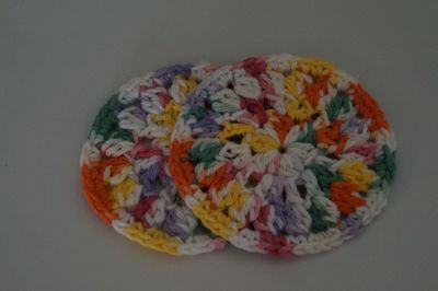 DOWNLOAD TODAY Kaleidoscope Coaster and Dishcloth Crochet Pattern