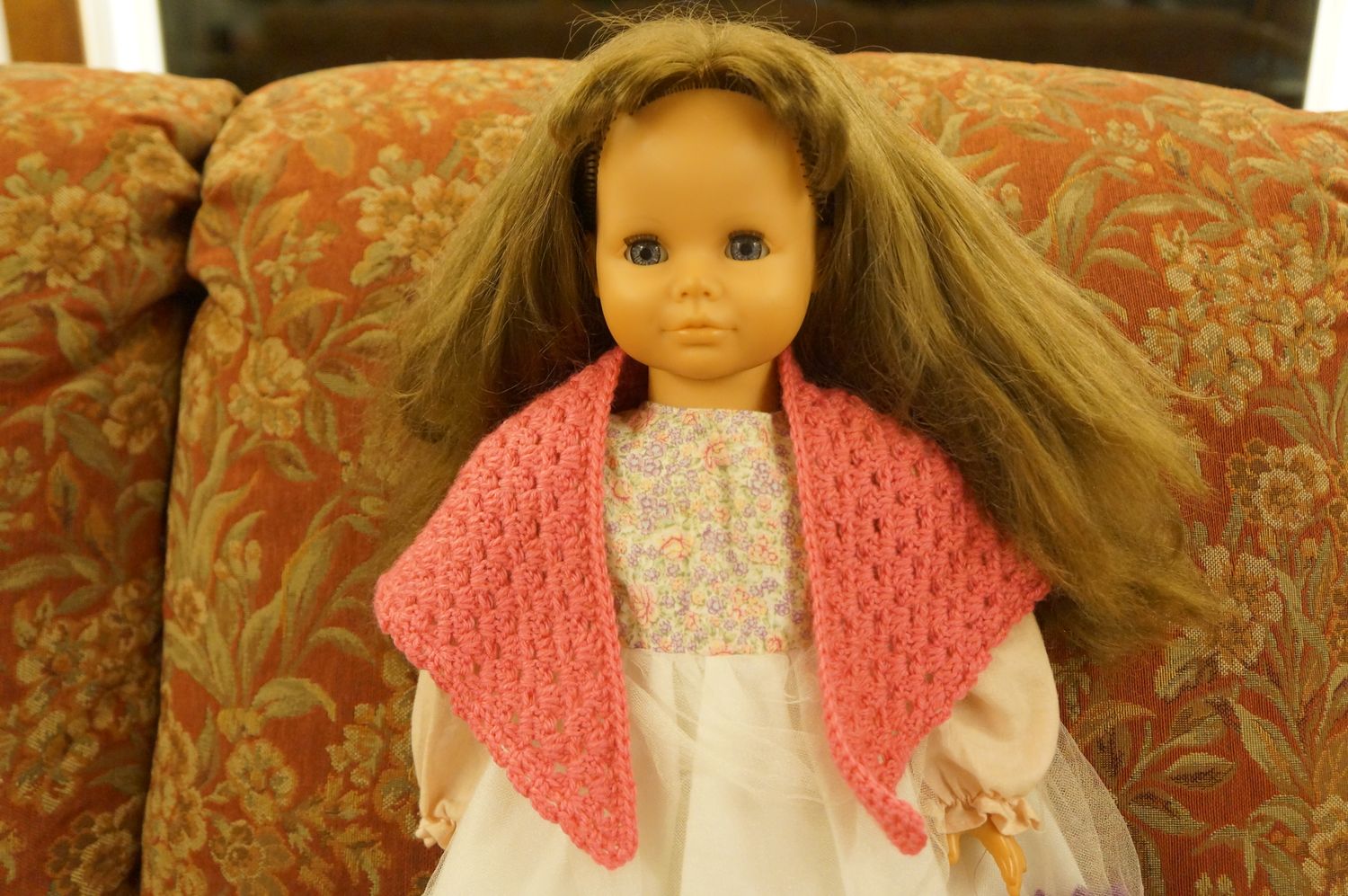 DOWNLOAD TODAY Quick &amp; Easy Doll Shawl Crochet Pattern