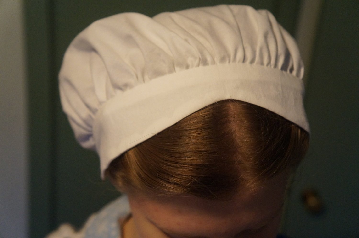 Girls Eared Dormeuse Cap