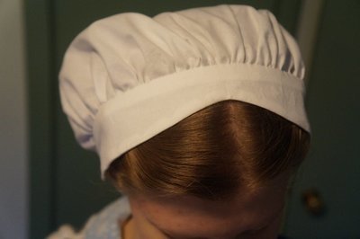 Girls Eared Dormeuse Cap