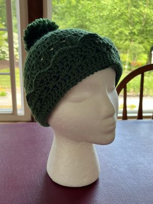 READY TO SHIP Women’s Green Winter Hat