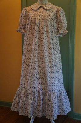 The Serenity Yoked Dress for Women, Short Sleeve