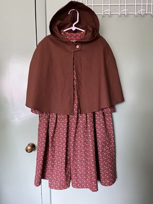 Girls' Hooded Cape | 100% Cotton