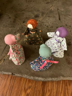 READY TO SHIP 6" Cabin Dolls - The Little Pioneers!