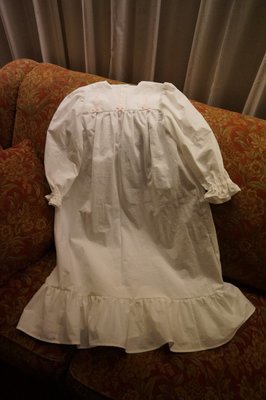 Ribbons &amp; Bows ~ 100% Cotton Gown For Girls