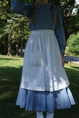 Half Apron With Optional Pocket For Girls