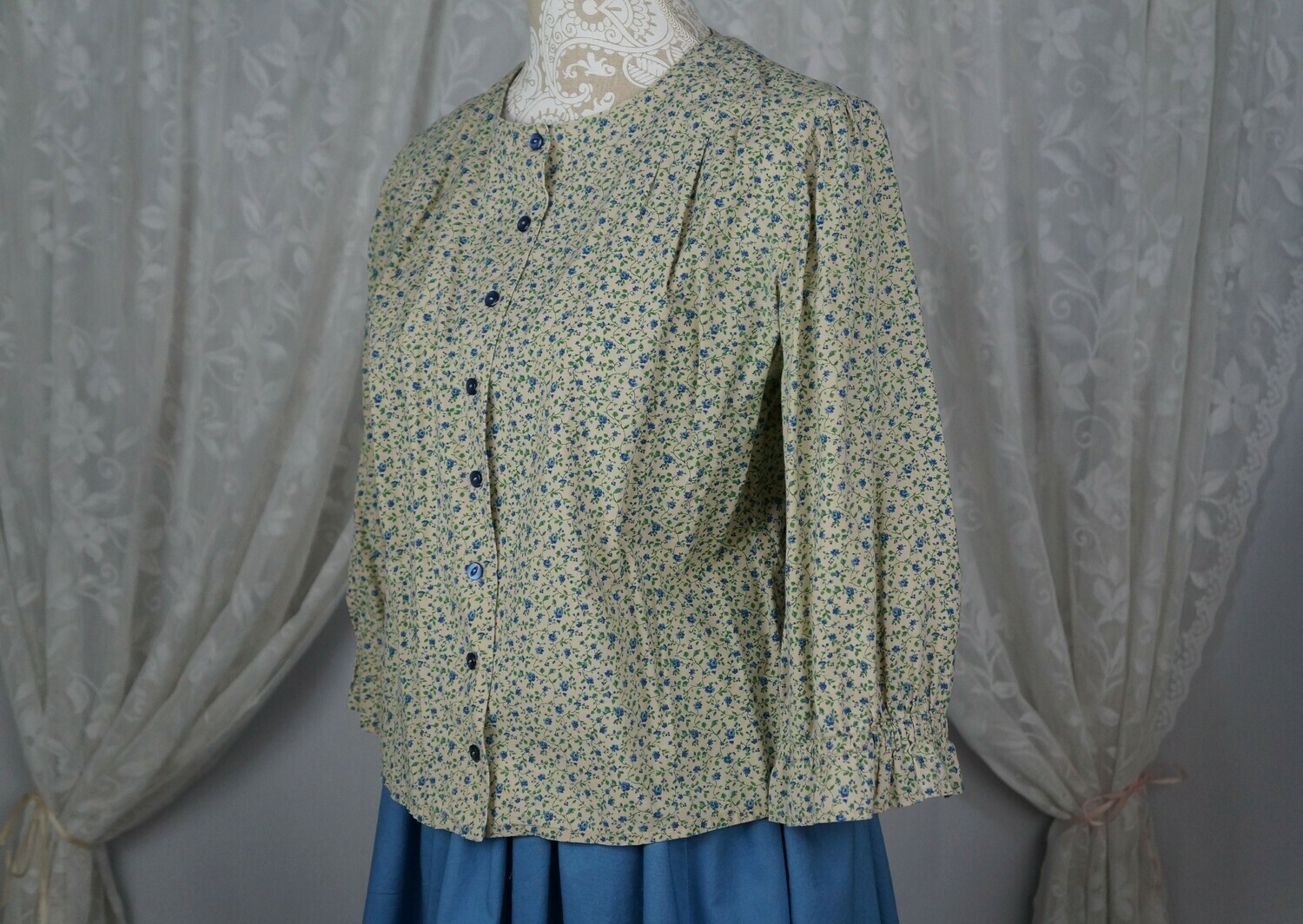 Women's Modest Cotton Blouse