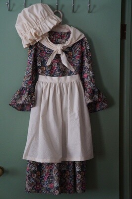 Girls' Modest Colonial Costume