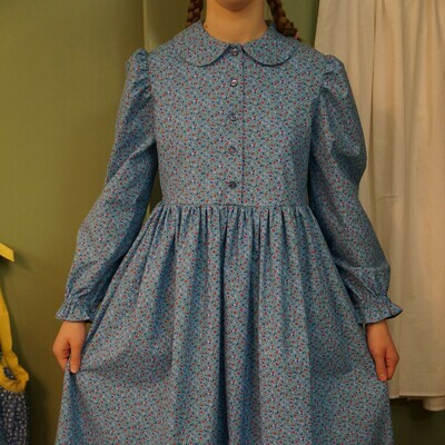 Girls' Modest Cotton Dress