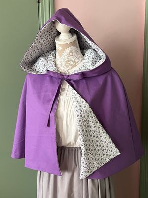 Womens' 100% Cotton Cape/Cloak/Mantle
