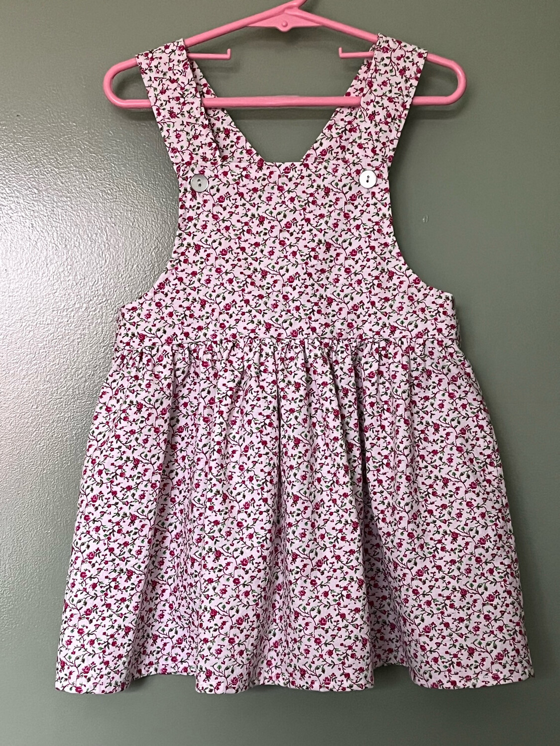 Girls' Modest Bib Jumper