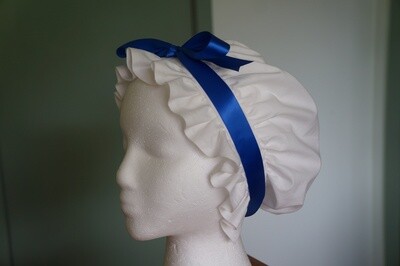 Women's Ruffled Dormeuse Cap