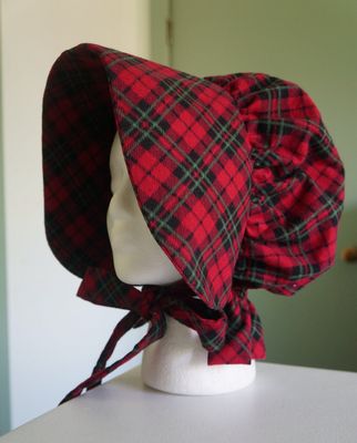 Women's Custom Flannel Bonnet