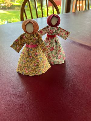 READY TO SHIP 6" Cabin Dolls - The Little Pioneers!