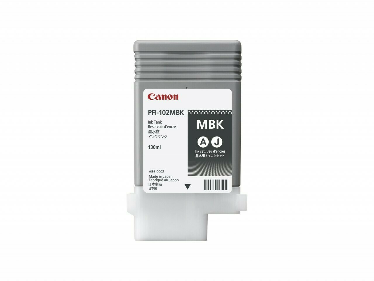 CANON PFI-102MBK MATTE BLACK INK CARTRIDGE