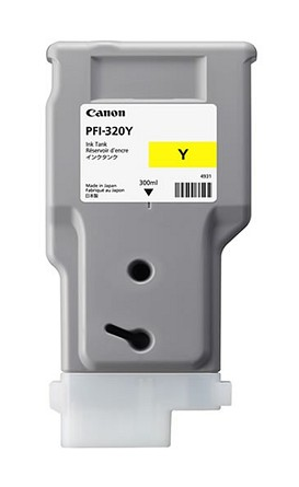 CANON PFI-320Y YELLOW INK CARTRIDGE
