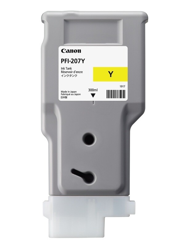 CANON PFI-207Y YELLOW INK CARTRIDGE