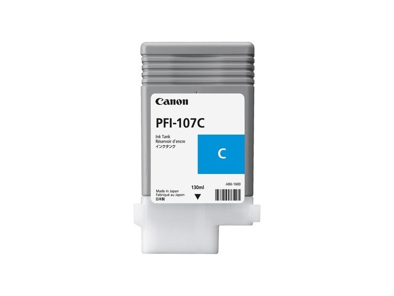 CANON PFI-107C CYAN INK CARTRIDGE
