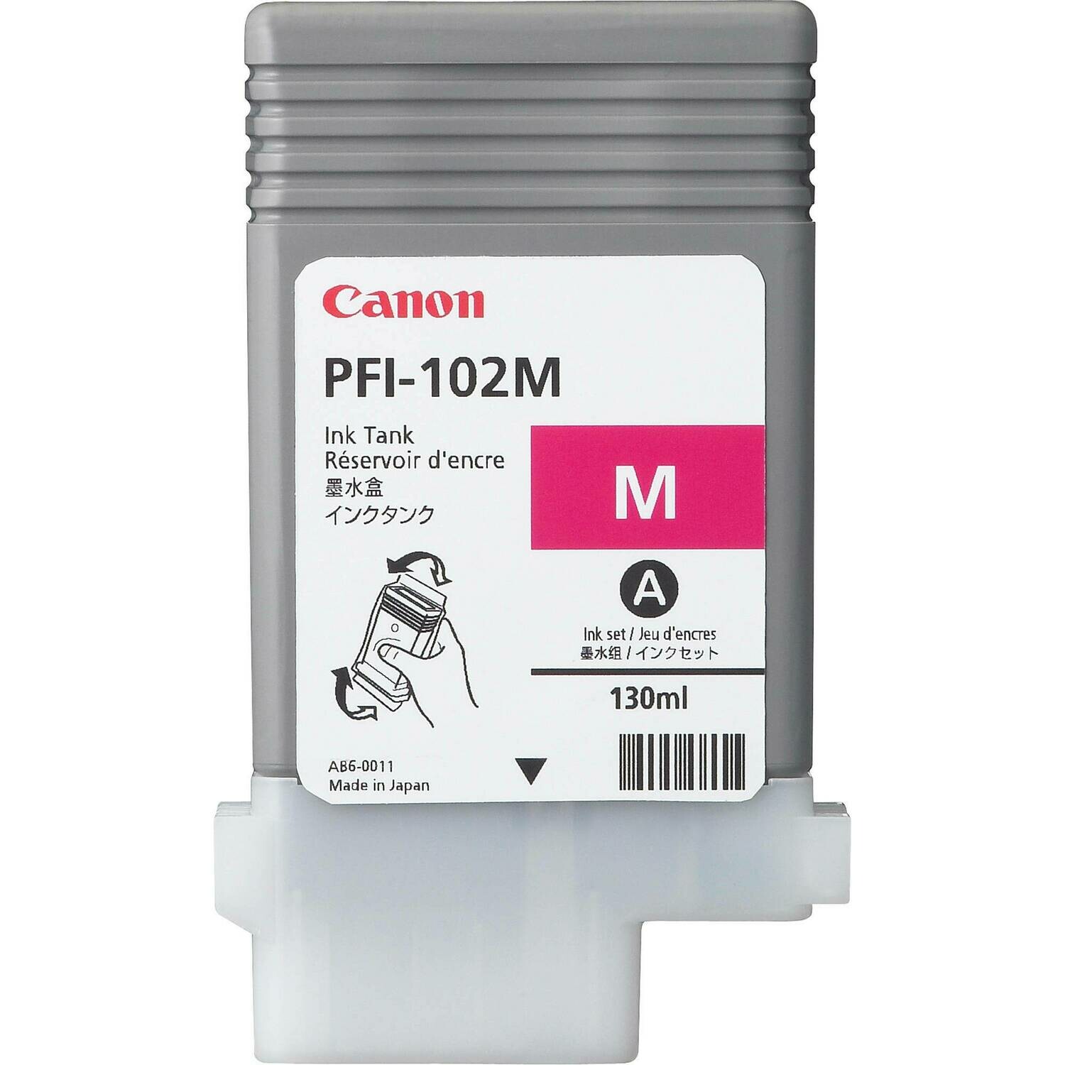 CANON PFI-102M MAGENTA INK CARTRIDGE