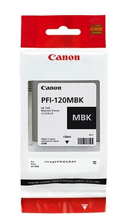 CANON PFI-120MBK MATTE BLACK INK CARTRIDGE