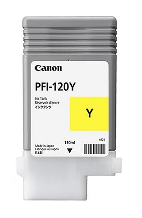 CANON PFI-120Y YELLOW INK CARTRIDGE