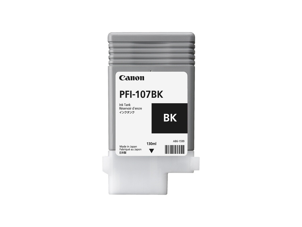 CANON PFI-107BK BLACK INK CARTRIDGE