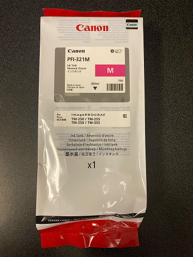 CANON PFI-321M MAGENTA INK CARTRIDGE