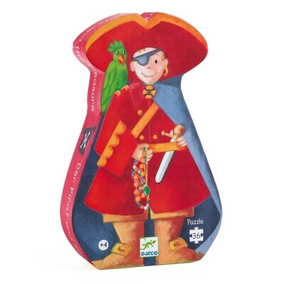 PUZZLE EL PIRATA Y SU TESORO 36 PIEZAS