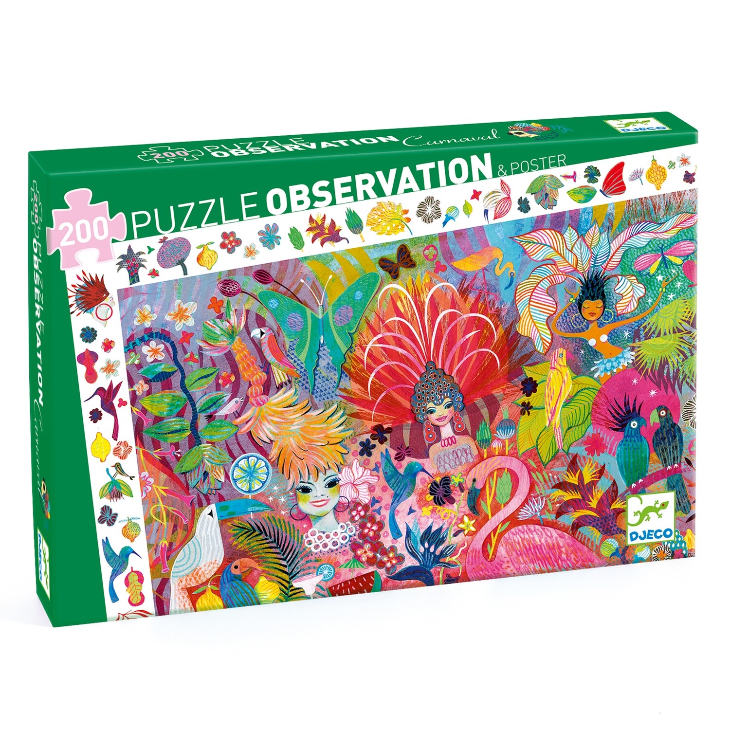 PUZZLE OBSERVACION CARNAVAL 200 PIEZAS
