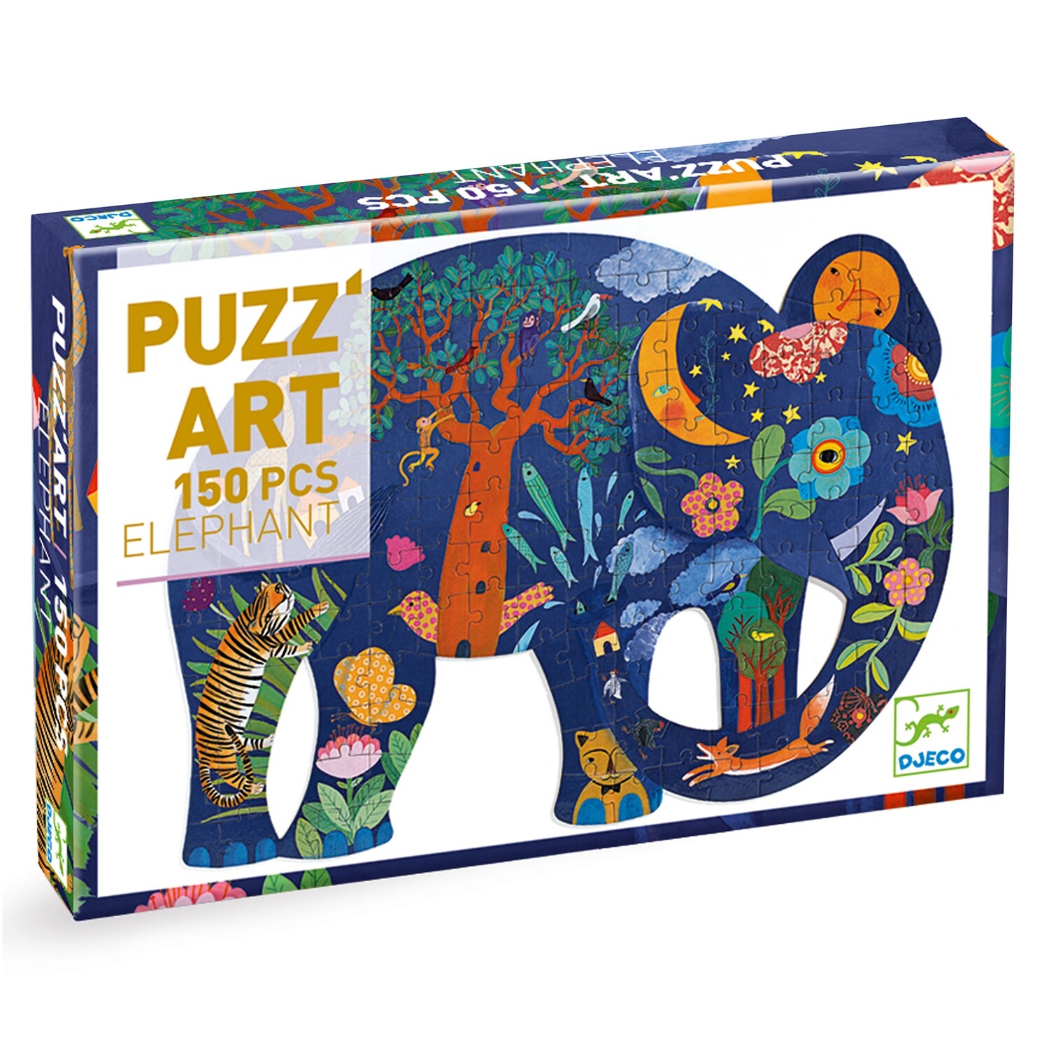 PUZZLE ART ELEFANTE 150 PIEZAS