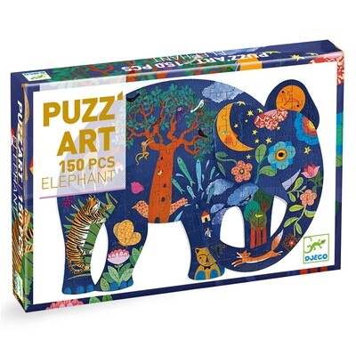 PUZZLE ART ELEFANTE 150 PIEZAS