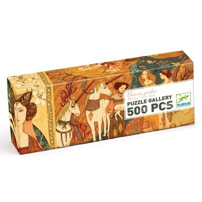PUZZLE GALLERY JARDIN DE UNICORNIOS 500 PIEZAS