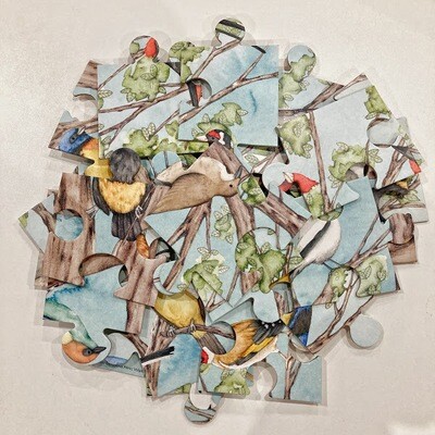PUZZLE PAJAROS DEL SUR 30 PIEZAS