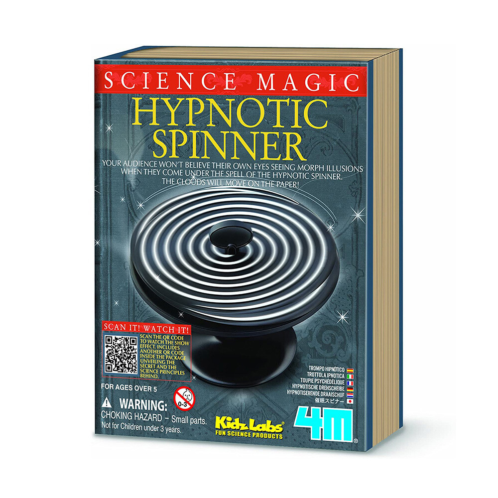 KIDZLABS SCIENCE MAGIC HYPNOTIC SPINNER HIPNOTICO