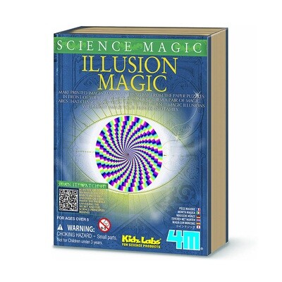 KIDZLABS SCIENCE MAGIC
ILLUSION MAGIC
KIT DE MAGIA ILUSIONISTA