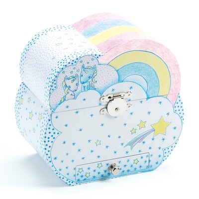 CAJA MUSICAL SUEÑO DE UNICORNIOS